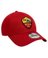 New Era Men's Red As Roma Core 9FORTY Adjustable Hat