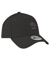 New Era Men's Black Houston Astros A-Frame 9FORTY Adjustable Hat