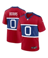 Nike Big Boys and Girls Brian Burns Century Red New York Giants Alternate Player Game Jersey