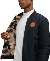 Scotch & Soda Men's Reversible Bomber Jacket