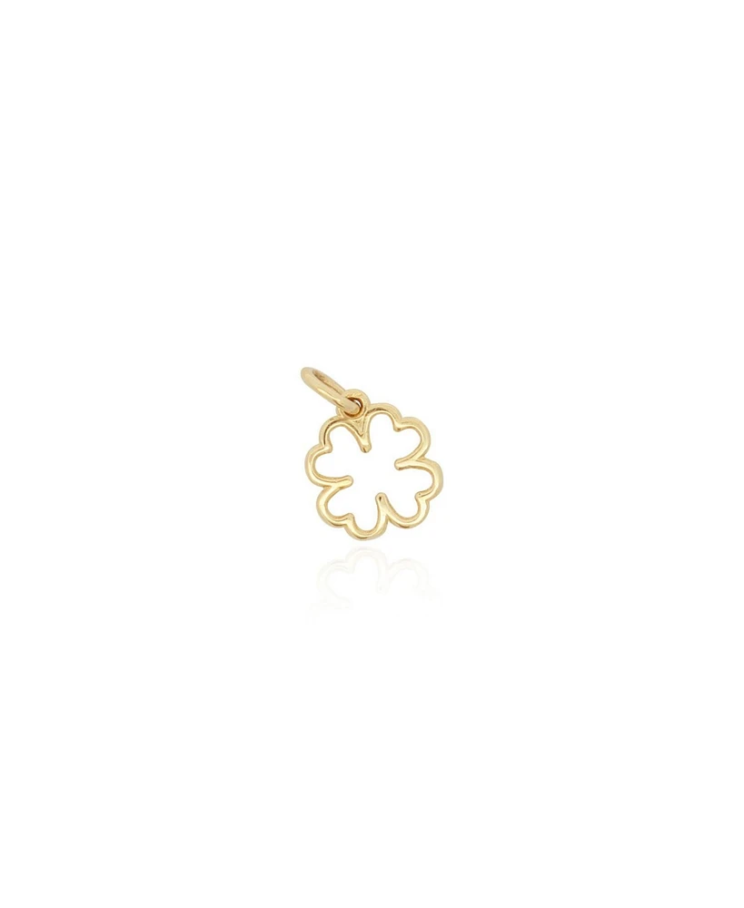 The Lovery Mini Gold Clover Charm