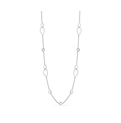 Judith Ripka Nova Long Station Necklace