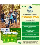 Trace Minerals Power Pak Electrolyte Powder Packets | 1200 mg Vitamin C, Zinc, Magnesium | Boost Immunity