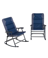 Streamdale Furniture Rocking Chair Set for Patio or Camping