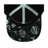 Starwars Men's The Mandalorian Chibi Grogu Black Trucker Hat