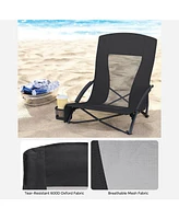 Slickblue Portable Beach Chair Set of 2