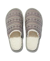 Feelgoodz Women's Mule Slipper Artisan Woven Indoor / Outdoor House Shoes