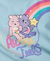 Epic Threads Toddler Girls All The Feels Care Bears Graphic Short-Sleeve T-Shirt, Exclusively at Macy's