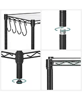 6-Tier Storage Shelves Spacious and Versatile Organizer for Home or Office