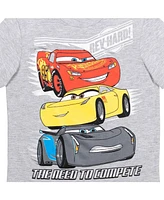 Disney Baby Boys Lion King Cars T-Shirt and Mesh Shorts Outfit Set to (18 Months - 10-12)