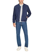 Cole Haan Men's Suede Varsity Jacket