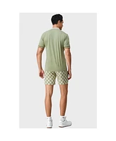 Bellemere New York Men's Two-Tone Checkered Short Pants