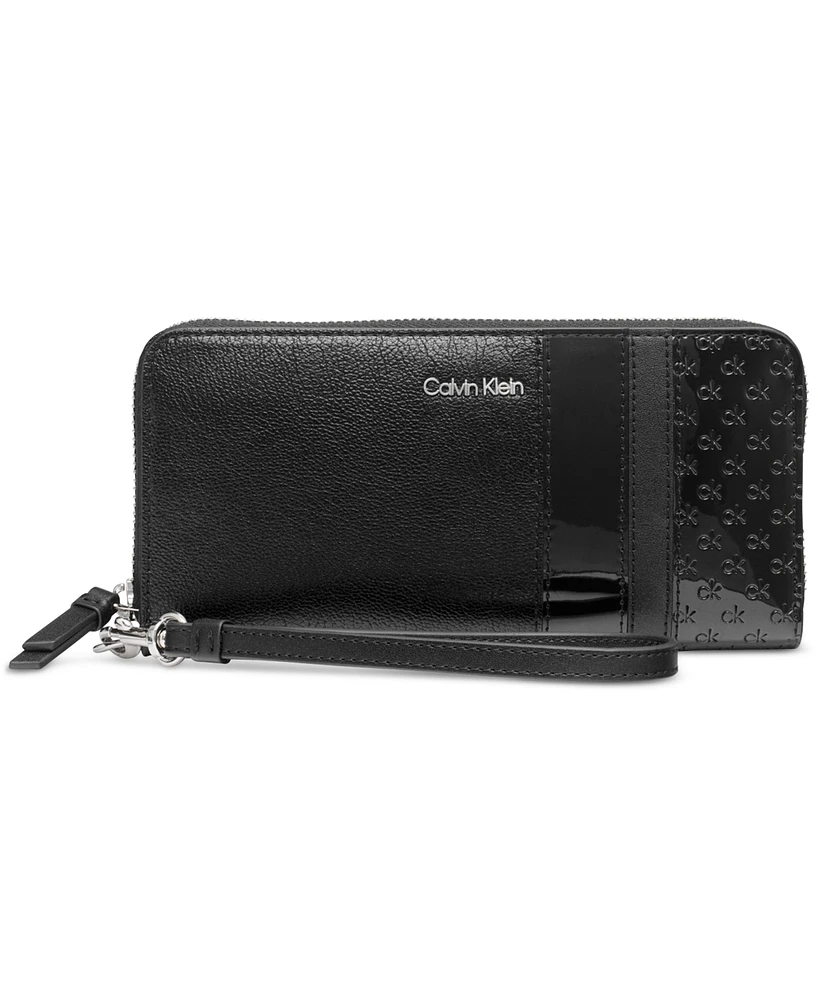 Calvin Klein Moon Signature Embossed Boxed Wallet