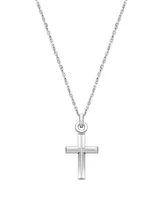 Tiny Blessings Kids Children's Sterling Silver Holy Cross 12-14" Necklace