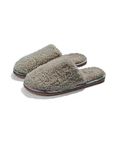 Feelgoodz Women's Faux Sherpa Mule Slipper Indoor / Outdoor House Shoes