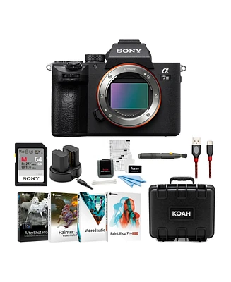 Sony a7 Iii Full Frame Mirrorless Interchangeable Lens Camera Essentials Kit