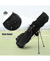 Skonyon Men's Profile Complete Golf Club Package Set Includes 10 Pieces-Black