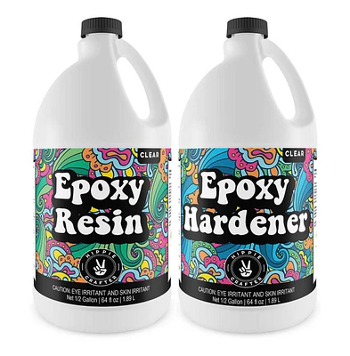 Hippie Crafter Epoxy Resin Kit 1 Gallon