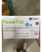 Trace Minerals Power Pak Electrolyte Powder Packets | 1200 mg Vitamin C, Zinc, Magnesium | Boost Immunity, Hydration and Natural Energy | Lemon Lime,