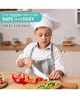 Zulay Kitchen Kids Knife Set for Cooking and Cutting - 3 Pc.