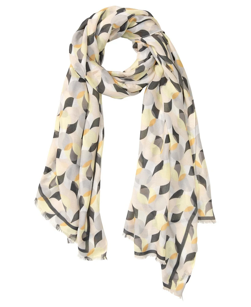 Olsen Retro Print Scarf