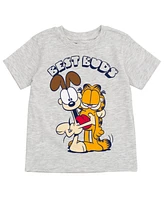 Garfield Boys T-Shirt and Mesh Shorts Outfit Set Toddler to Big Kid