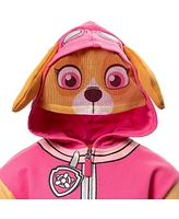 Paw Patrol Girls Rubble Chase Skye Fleece Zip Up Pullover Hoodie to