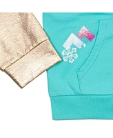 L.o.l. Surprise! Girls Snow Angel French Terry Zip Up Hoodie to