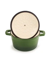 BergHOFF Neo Cast Iron 7qt. Round Dutch Oven 11" with Lid