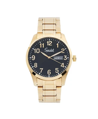 Speidel Men's Essential Metal Watch With Link Watchband Gold