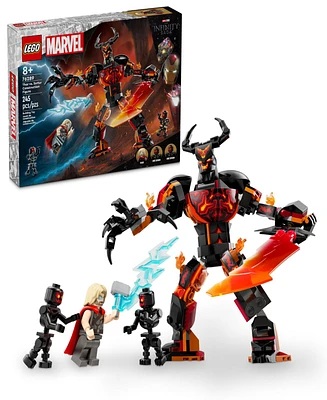 Lego Marvel Thor vs. Surtur Construction Figure Building Toy 76289, 245 Pieces