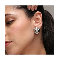 Sohi Women's Rose Stud Earrings