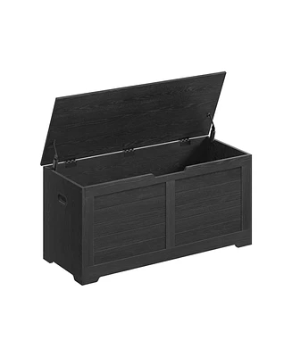 Slickblue Storage Chest, Trunk With 2 Safety Hinges, For Entryway, Bedroom