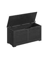 Slickblue Storage Chest, Trunk With 2 Safety Hinges, For Entryway, Bedroom