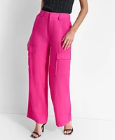 Dkny Women's Crinkle-Texture Pants