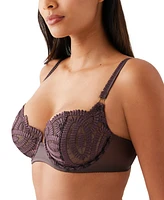 Wacoal Women's After Dark Embroidered Balconette Bra 855396