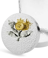 Michael Aram Pomegranate Silver and Gold Canister