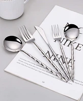 Lainy Home Bundle Flatware 31-Pc. Set, Service for 4