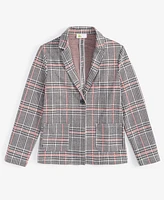 Epic Threads Little & Big Girls Plaid Blazer, Created for Macy's