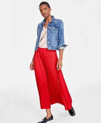 On 34th Women's Pleated Midi Skirt, Created for Macy's