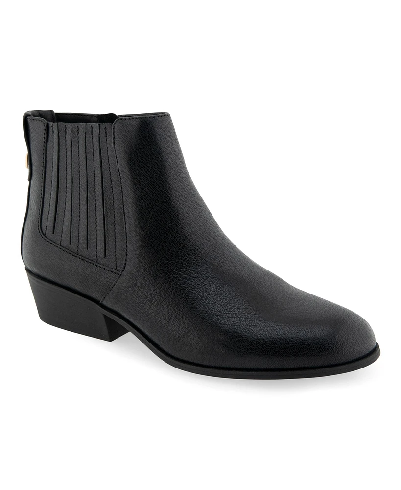 Aerosoles Women's Claus Buckle Ornament Booties