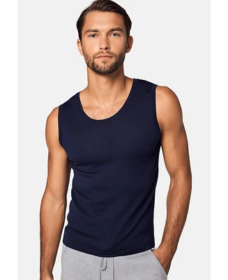 Bellemere New York Men's Cotton Cashmere Vest