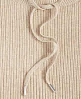 On 34th Women's Ribbed-Knit Sweater Hoodie, Created for Macy's