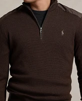 Polo Ralph Lauren Men's Hybrid Quarter-Zip Sweater