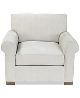 Marlyann Fabric Roll Arm Accent Chair, Exclusively at Macy's