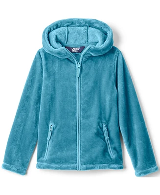 Lands' End Girls Softest Fleece Hoodie