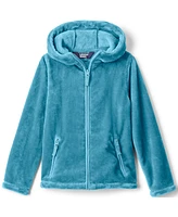 Lands' End Girls Softest Fleece Hoodie