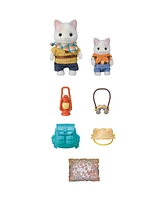 Calico Critters Exciting Exploration Set Latte Cat Brother and Baby