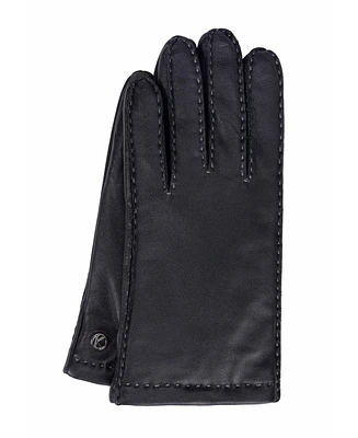 Kessler Men's Men`s Hand-sewn Premium Lamb Leather Touchscreen Gloves "Billie"