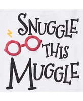 Harry Potter Baby Boys 3 Piece Outfit Set: Cuddly Bodysuit Pants Hat